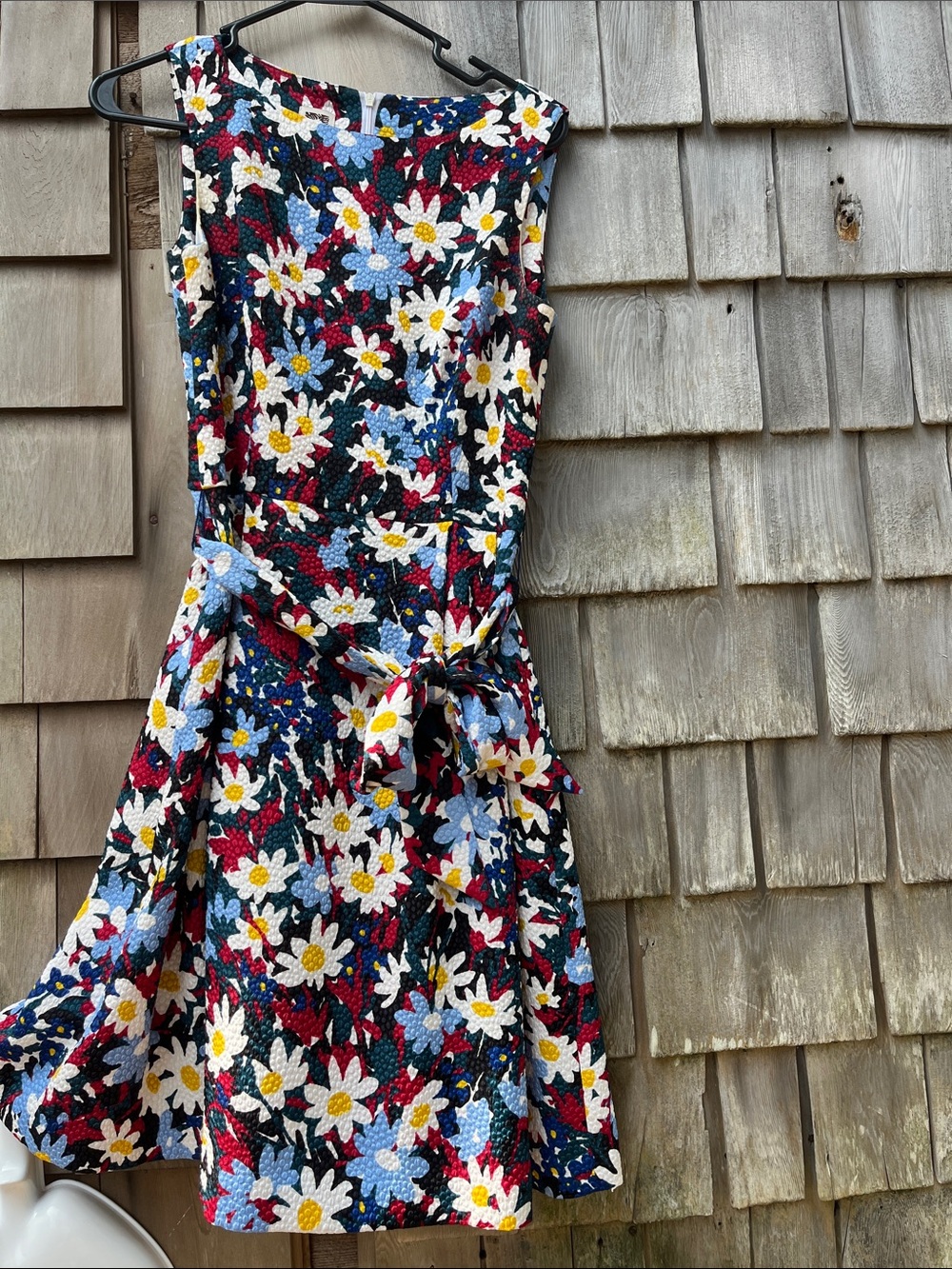 Anne Klein floral sleeveless dress 4